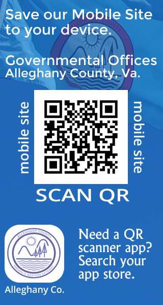 Alleghany County, Virginia Governmental Offices - Scan QR to save the mobile site to your device.